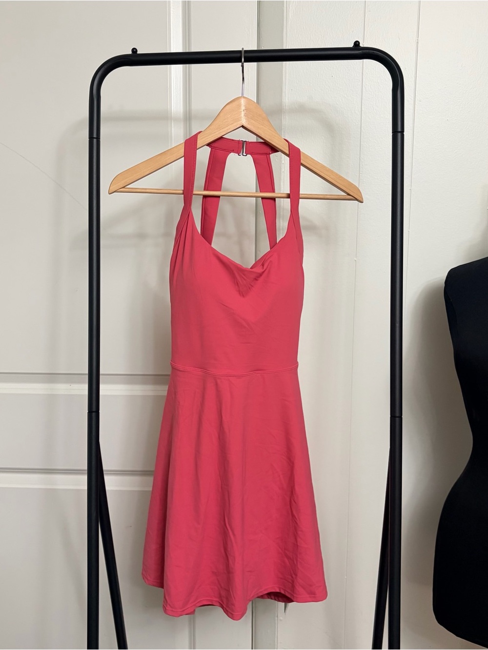 NEW HALARA Easy Peezy Halter Dress (with built in shorts) size SMALL